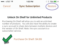 Unlock OnShelf